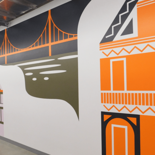 Vinyl Wall Wraps for Unique Branding in San Francisco's Themed Cafe Vinyl Wall Wraps for Unique Branding in San Francisco's Themed Cafe