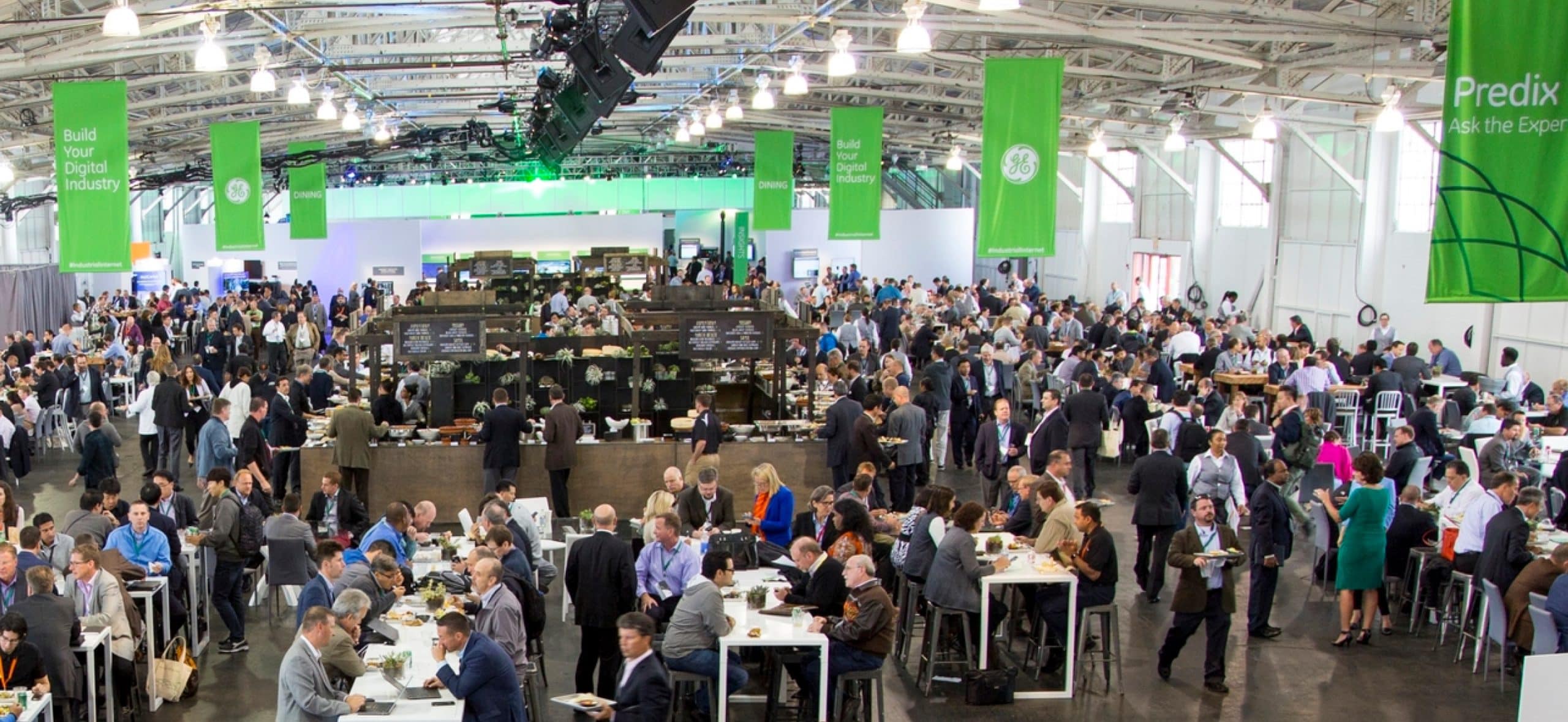 General Electric conference banners