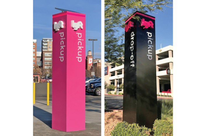 lyft architectural signage