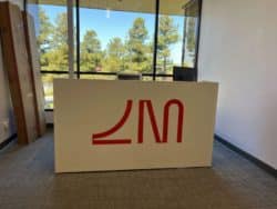 Welcoming and Impactful Atmosphere for Lightmatter’s Office Lobby