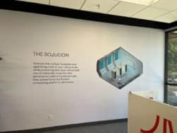 Impressive Office Suite Entry and Lobby Graphics for Lightmatter, Produced and Installed by BLR