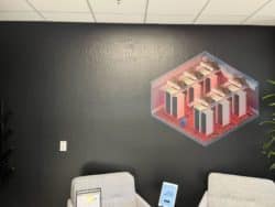 BLR Creates Striking Lobby Experience for Lightmatter with High-Resolution Digital Vinyl Prints