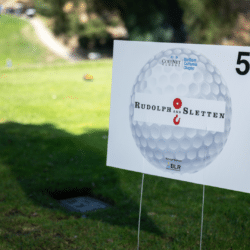 CoreNet Northern California Chapter’s 21st Annual Golf Tournament signage