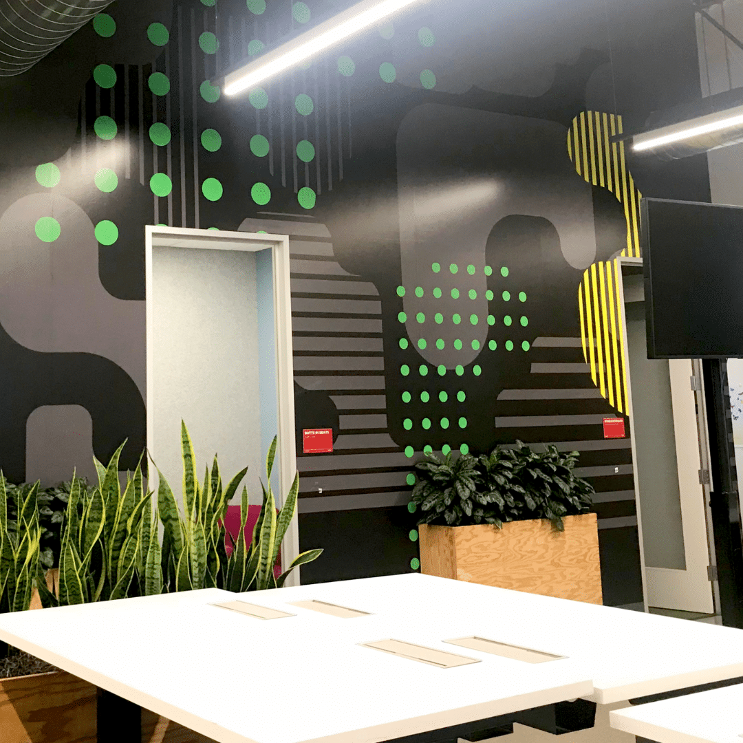 Enhancing Organizational Pride by branding the space with wall wraps