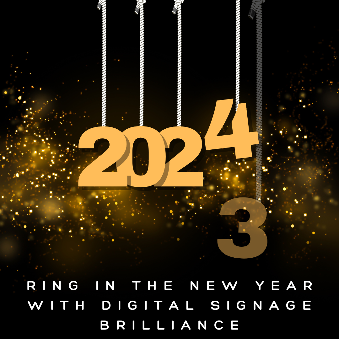Ring in the New Year with Digital signage brilliance
