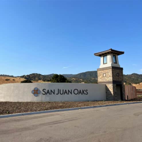 San Juan Oaks Custom Commercial Signs