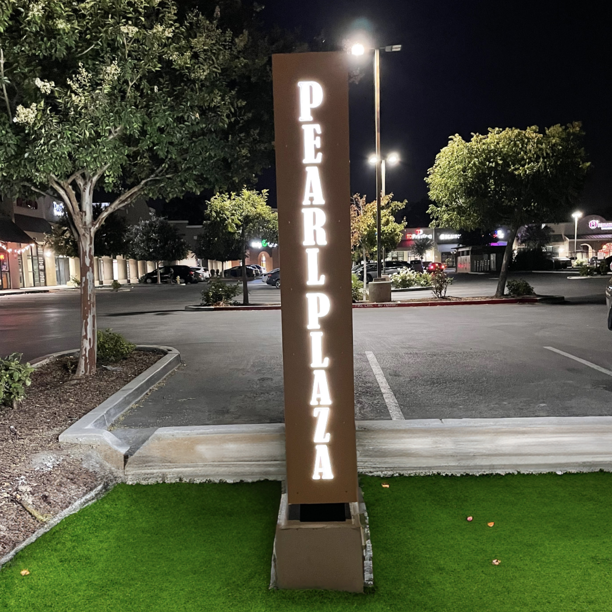 San Jose Solar Powered Monument Sign