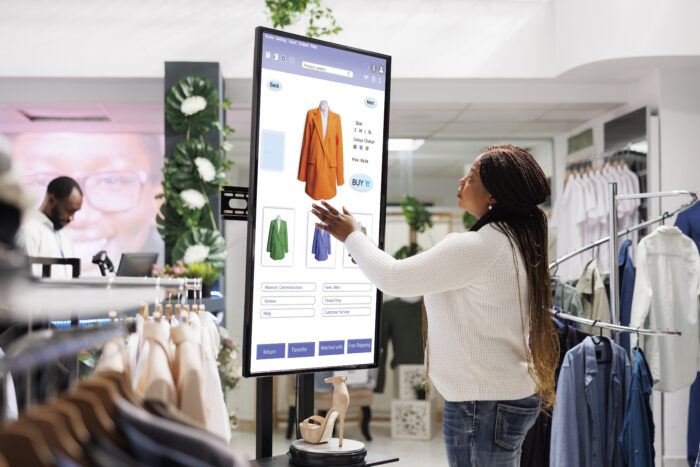 AI digital signage