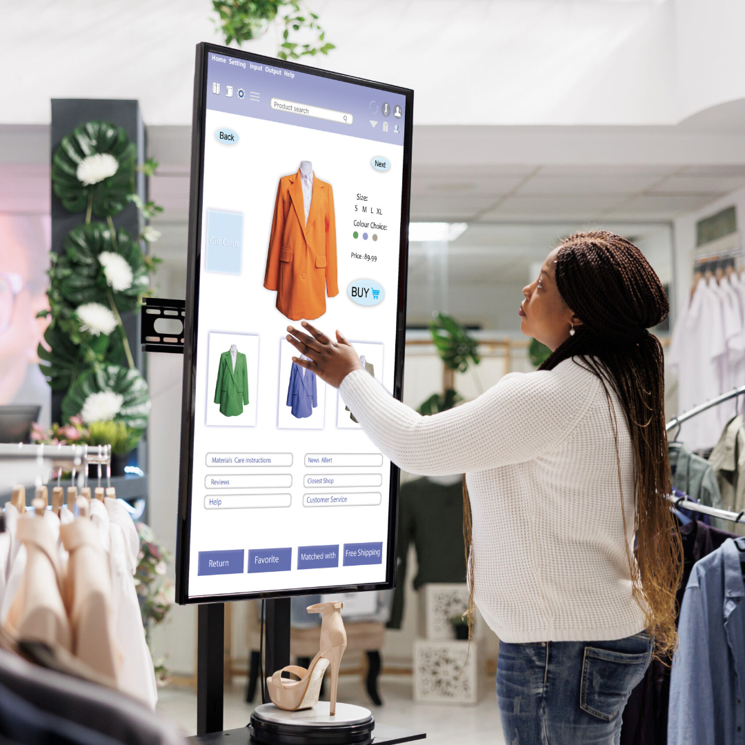 AI digital signage