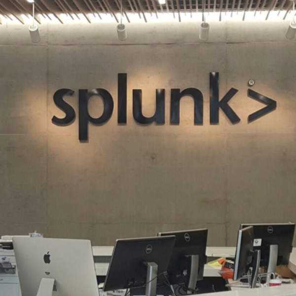Splunk Channel Letters Splunk Channel Letters installed by work stations