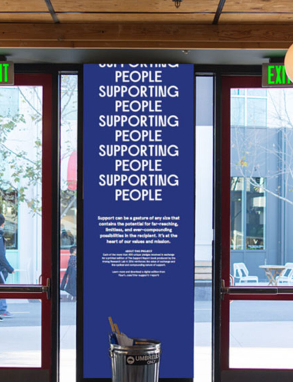 Entryway Wall Wrap_Campus Branding