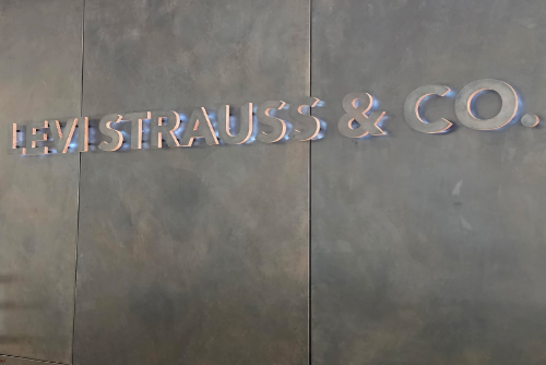 Levi Strauss and Co Architectural Signage