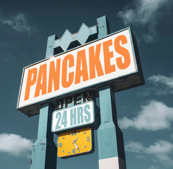 Pancake Pylon Sign