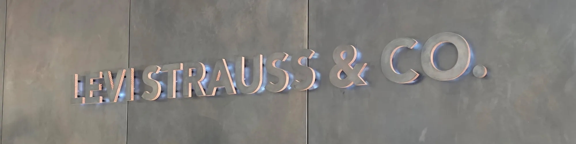 Custom channel letter business sign by BLR Visual Communications