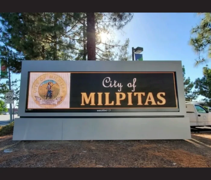 led-body2_milpitas-city-hall-led Full-color LED sign at Milpitas City Hall by BLR Visual Communications